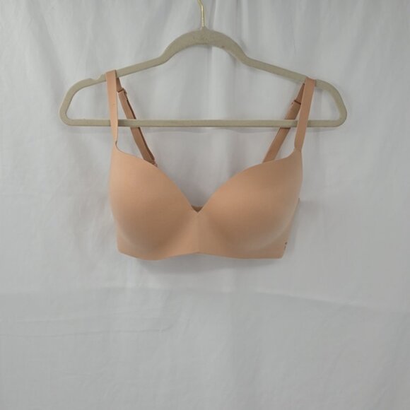 Tommy John Second Skin Lightly Lined Demi Beige Tan 34DD - Picture 2 of 7